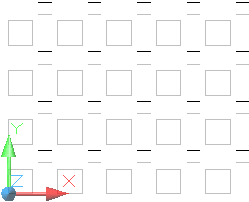 Step 1 to 4 of hatch pattern definition